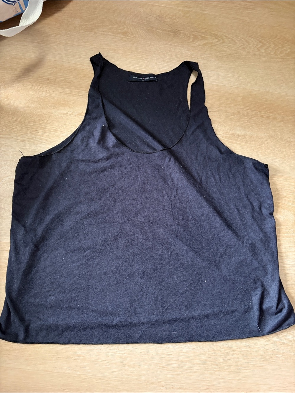 Brandy Melville suede like oversized tank